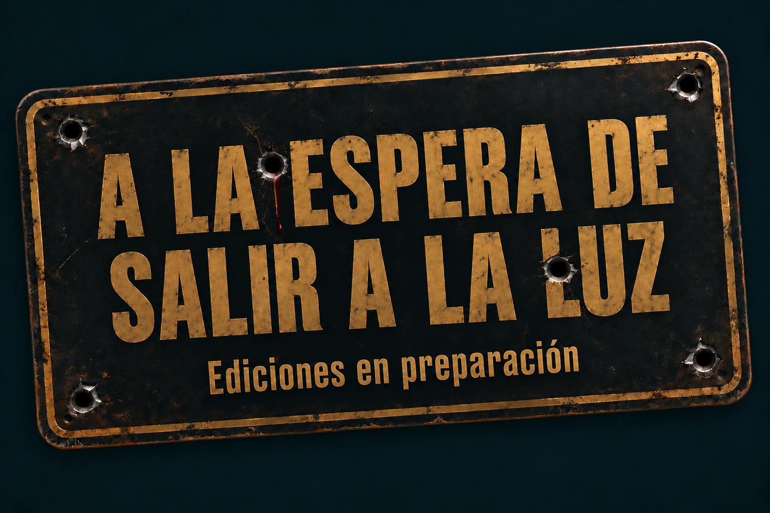 A la espera de salir a la luz. Ediciones en preparación.