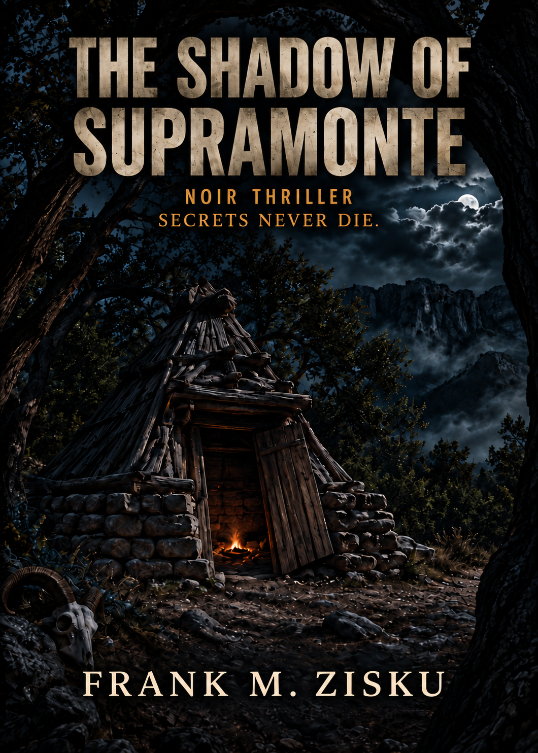 Cover of The Shadow of Supramonte by Frank M. Zisku — English cover preview